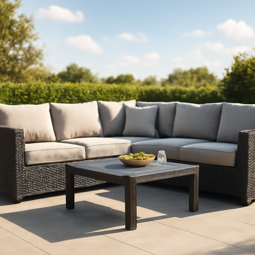 Rasentrimmer – Anwendung im Garten (KI)